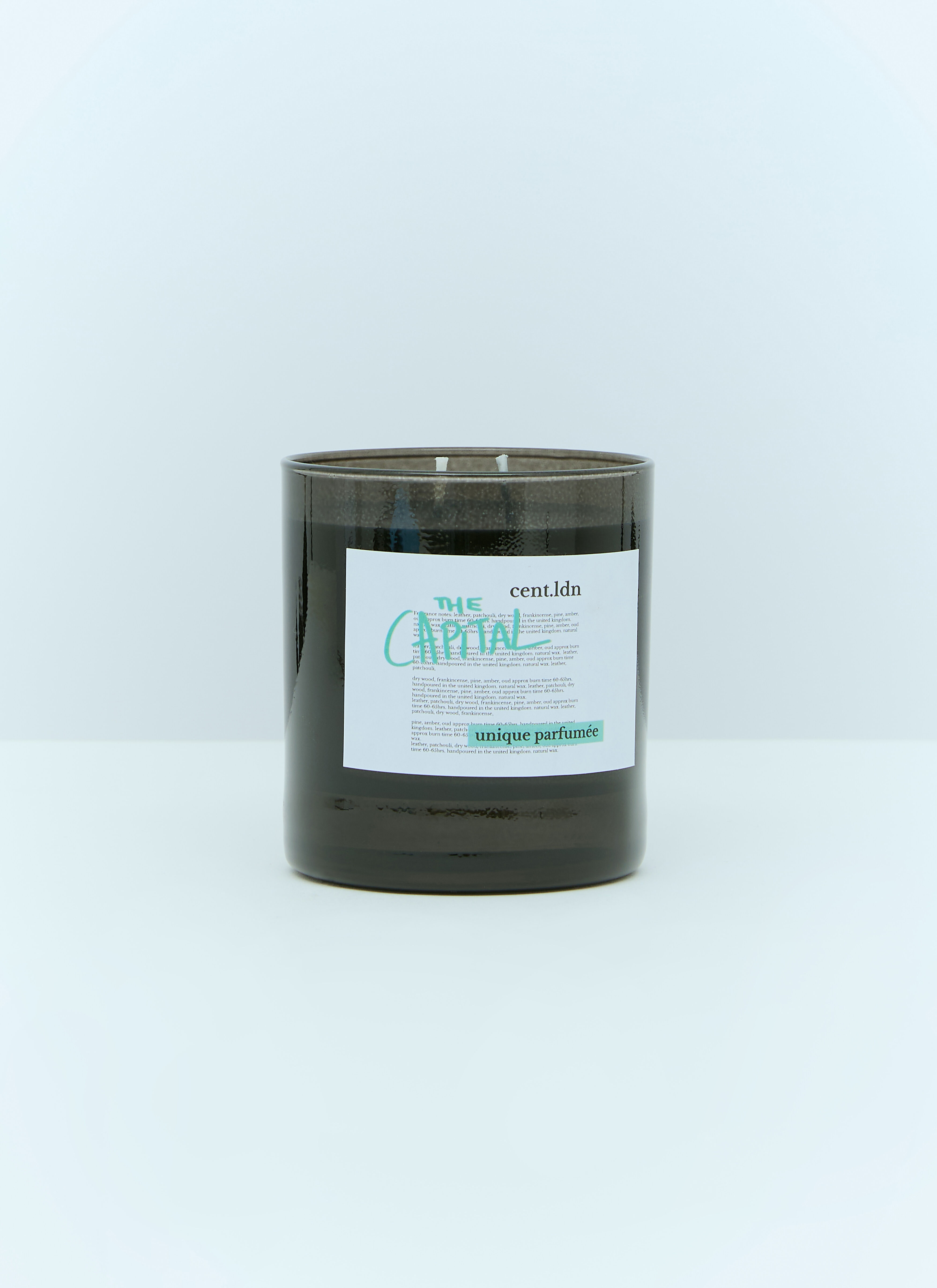 cent.ldn The Capital Scented Candle Black ctl0355008