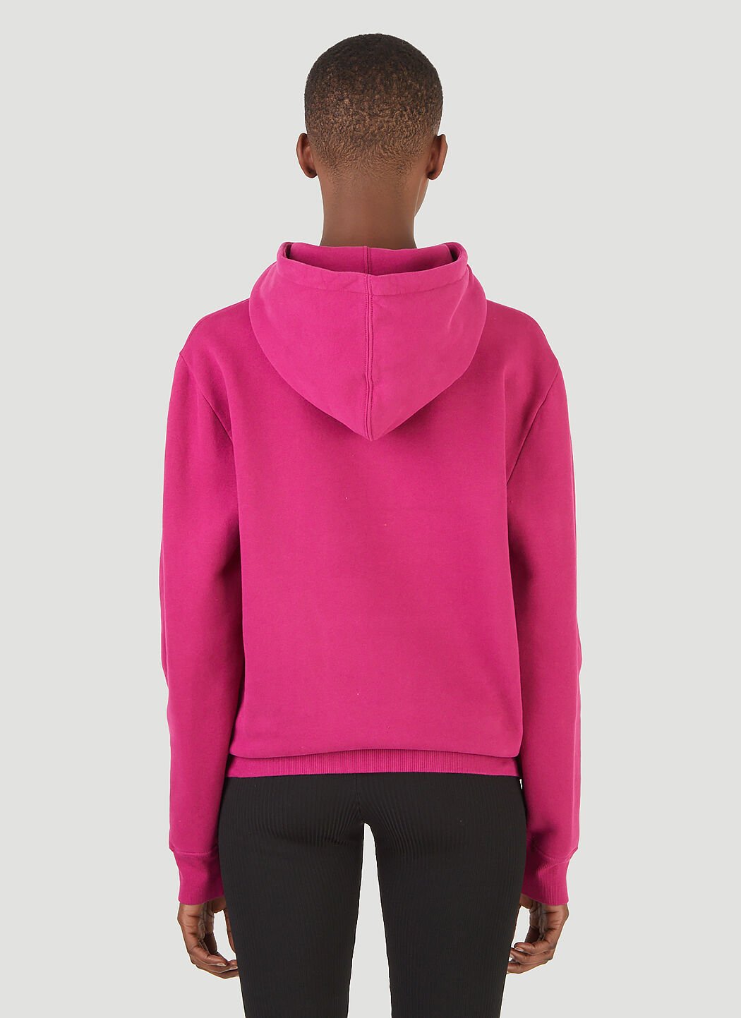 Saint laurent on sale hoodie pink