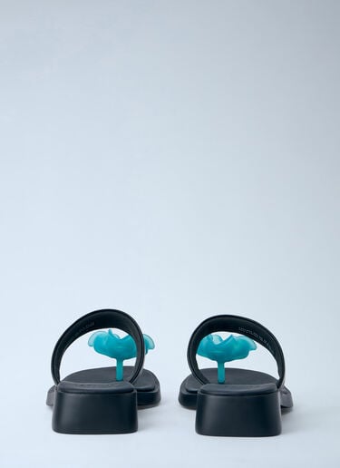 CAMPER Sculptural Toe Ring Sandals Black cmp0264011