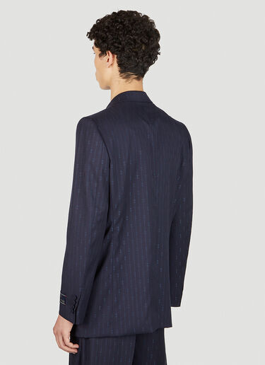 Gucci Horsebit Tailored Blazer Dark Blue guc0151067