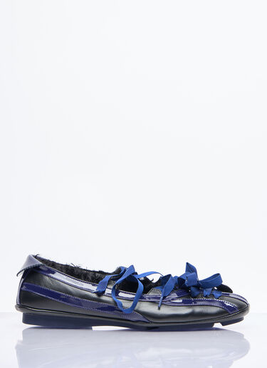 Kiko Kostadinov Lella 混合平底鞋  黑色 kko0258020