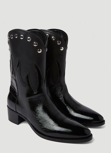 Cuban Flame Boots Vivienne Westwood Cuban Flame Boots Black vvw0249056