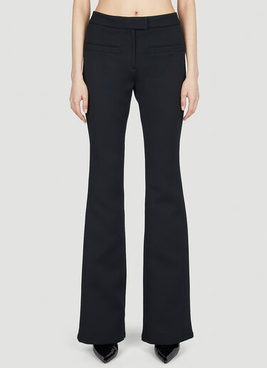 Courrèges Twill Flared Pants Black cou0251012