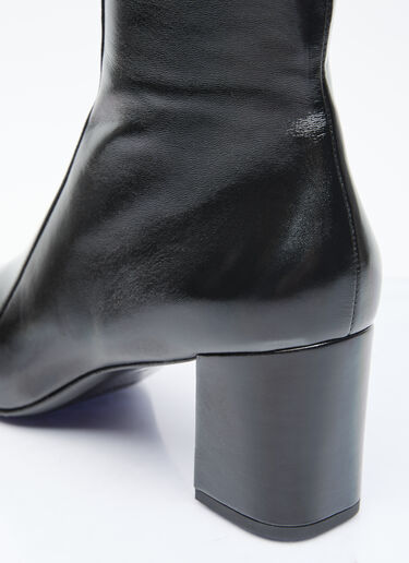 Rainer Zipped Boots Saint Laurent Rainer Zipped Boots Black sla0156021