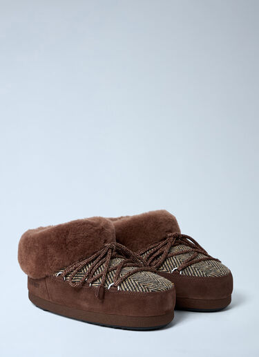 EVX Chalet Mules Moon Boot x GUEST IN RESIDENCE EVX Chalet Mules Brown mbg0364005