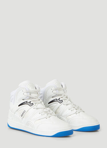 Gucci Basket Sneakers White guc0145021