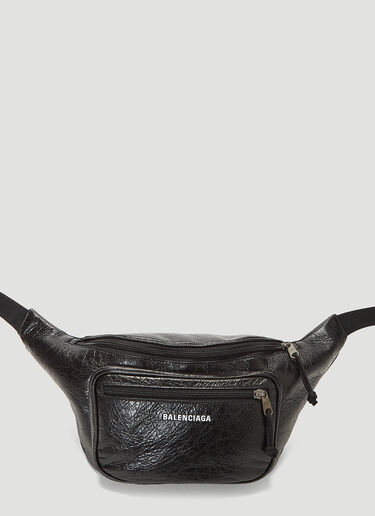 Balenciaga Explorer Leather Belt Bag Black bal0143068