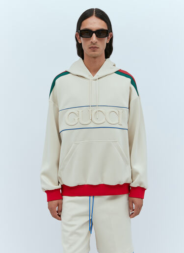 Gucci 네오프렌 웹 스웨트셔츠 베이지 guc0153024