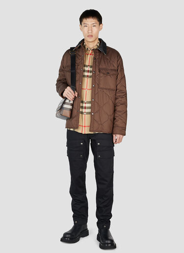 Burberry 经典格纹衬衫 米色 bur0151010