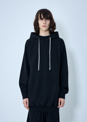 Rick Owens DRKSHDW Drawstring Hooded Sweatshirt Black drk0164021