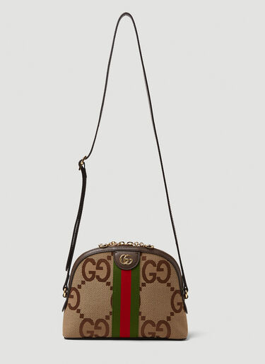 Gucci Half Moon Ophidia GG Shoulder Bag Camel guc0250151