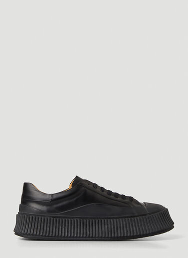 Jil Sander Platform Sneakers Black jil0147041