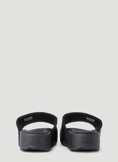 Y-3 Flatform Slides Black yyy0352050