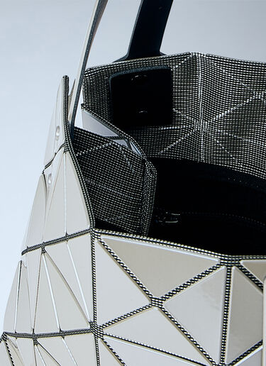 LN-CC® - Bao Bao Issey Miyake: Carat Handbag - Silver Bao Bao Issey Miyake Carat Handbag Silver bao0366028
