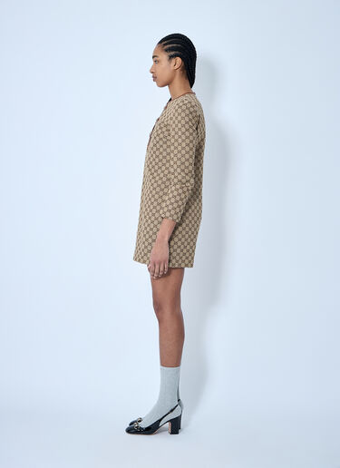 Gucci GG Canvas Dress Beige guc0259002