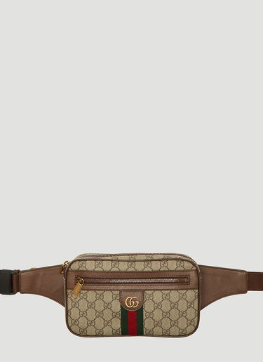 Gucci Ophidia GG 徽标腰包 米 guc0137055