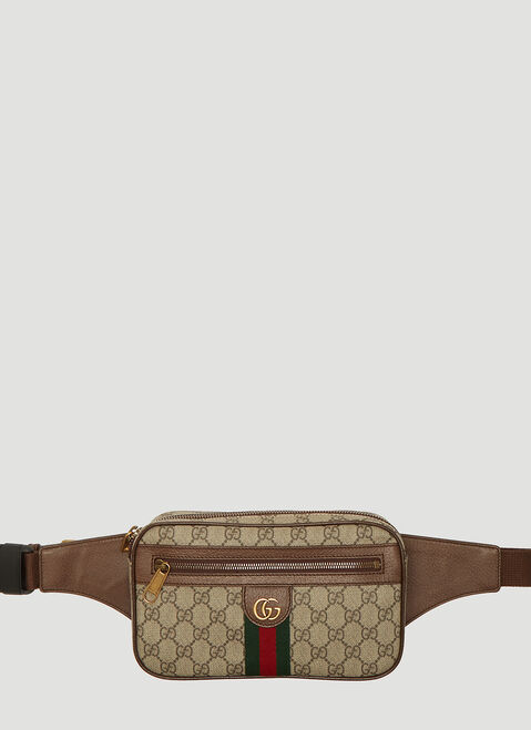 RUNNING ORDER Ophidia GG Logo Belt Bag Black run0354011