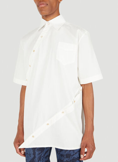 Ninamounah Break Short Sleeve Shirt White nmo0148009