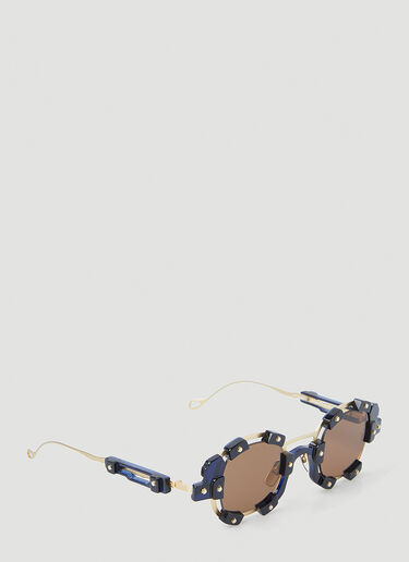 Kuboraum V1 Sunglasses Blue kub0349011
