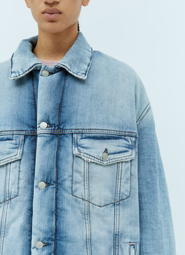 Acne Studios Oversized Padded Denim Jacket Blue acn0353002