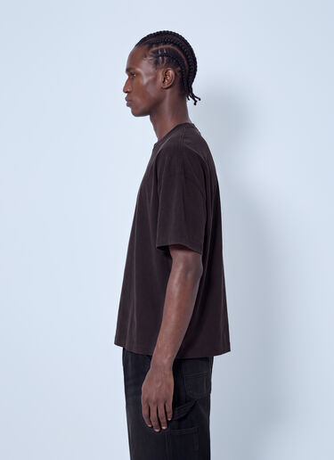 LN-CC® - Carhartt WIP: Lambert T-Shirt - Brown Carhartt WIP Lambert T-Shirt Brown wip0365014