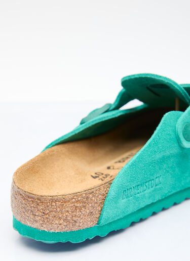 Birkenstock Boston Mules Green brk0156007