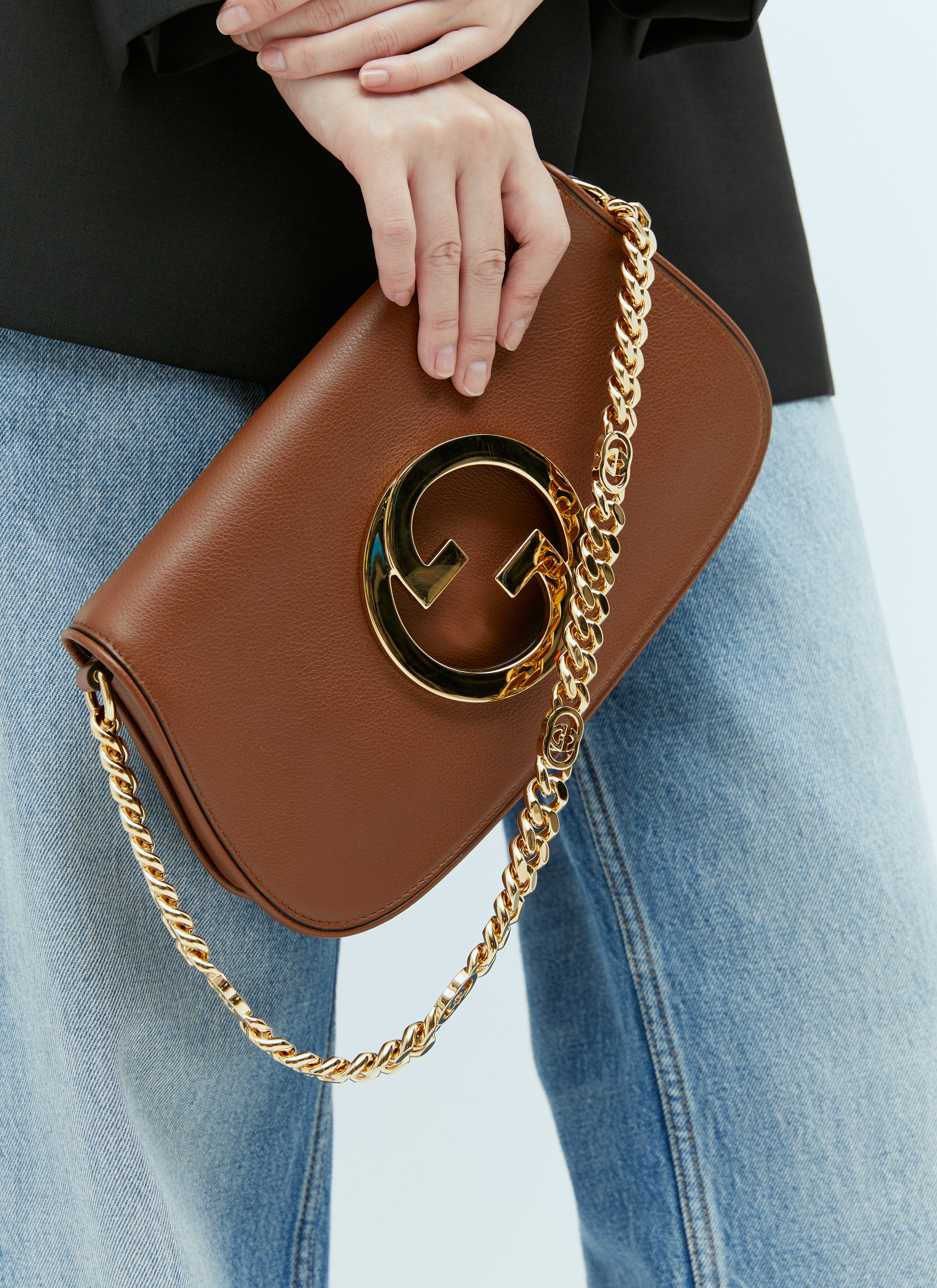 Gucci Women's Blondie Shoulder Bag in Brown | LN-CC®