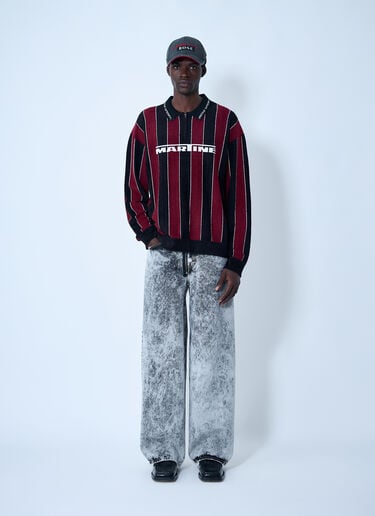 Coated Denim Jeans Martine Rose Coated Denim Jeans Grey mtr0162010