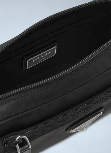 LN-CC® - Prada: Re-Nylon Belt Bag - Black Prada Re-Nylon Belt Bag Black pra0147045