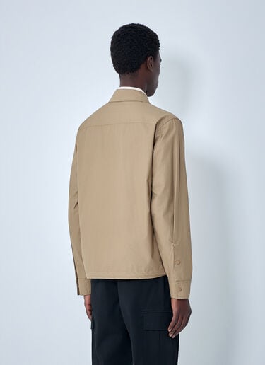 Moncler Cotton Zip Jacket Beige mon0164017