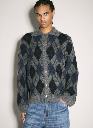 Our Legacy Evening Polo Sweater Grey our0358020