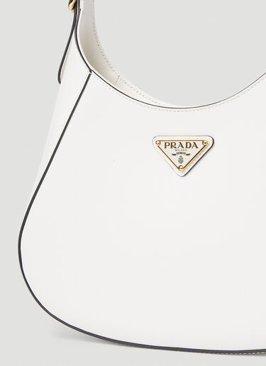 Prada Cleo Shoulder Bag White pra0252020