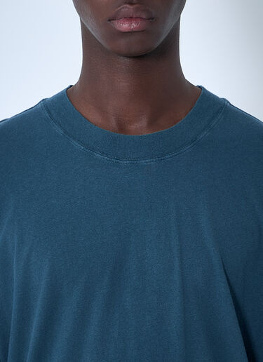 MHL シンプルTシャツ  ブルー mhl0160008