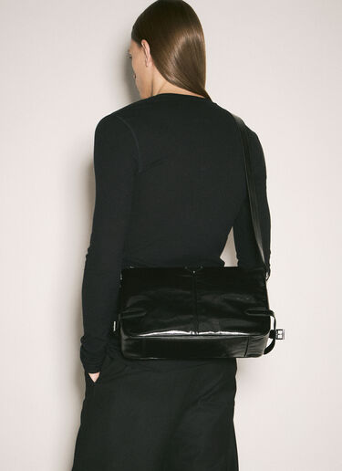 Prada Leather Crossbody Bag Black pra0159039