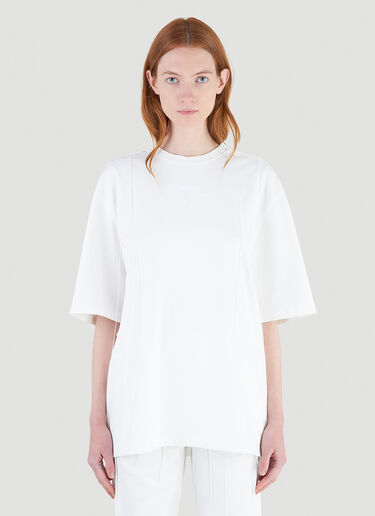 Ader Error Folded T-Shirt White adr0344010
