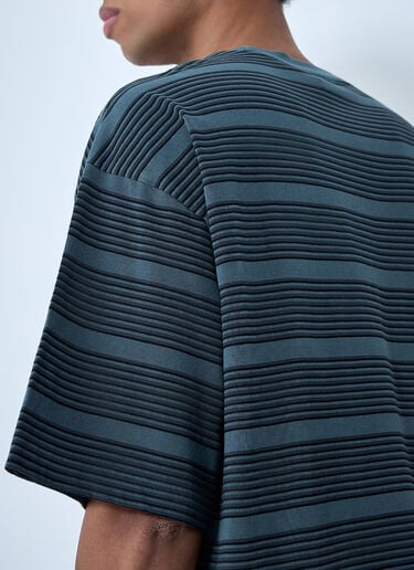 Carhartt WIP Striped Cotton Jersey T-Shirt Grey wip0163009