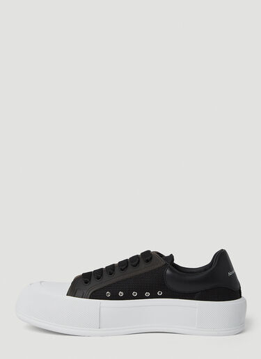 Alexander McQueen Deck Sneakers Black amq0150051