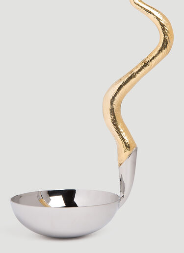 L'Objet Twisted Horn Ladle Gold wps0642318