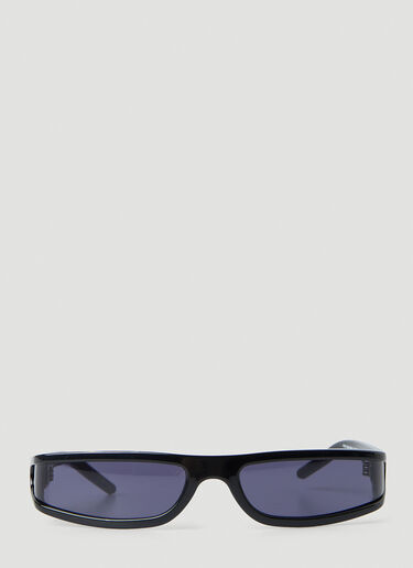 Rick Owens Wrap Around Sunglasses Black ric0149046