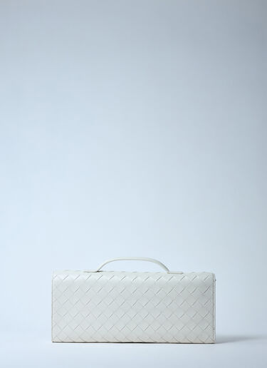 Bottega Veneta 롱 안디아모 클러치 화이트 bov0259076