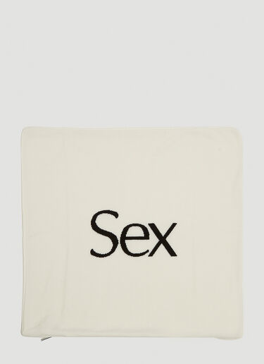 More Joy Sex Cushion Cover White mjy0347053