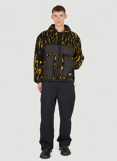 Ambush Teddy Jacquard Padded Jacket Black amb0149010