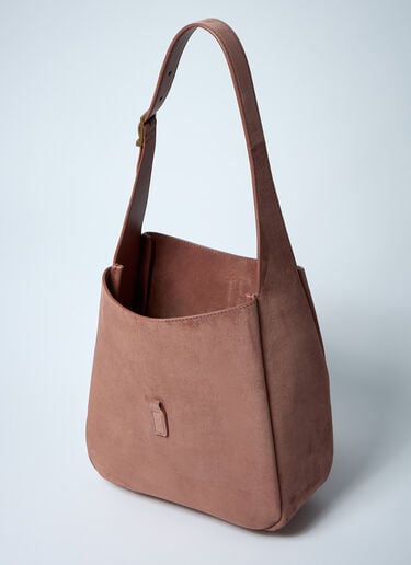 Saint Laurent Le 5 à 7 Small Shoulder Bag Brown sla0259079