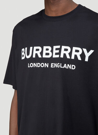 Burberry Letchford Logo T-Shirt Black bur0143015