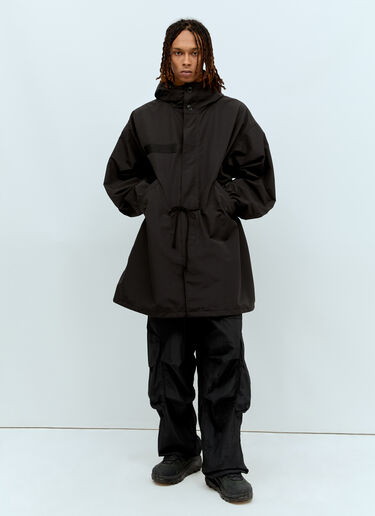 Junya Watanabe x C.P Company Ripstop Coat Black jwn0156010