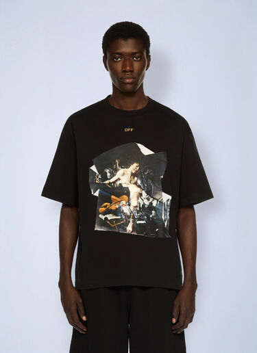 Cupid Paper Skate Logo T-Shirt Off-White Cupid Paper Skate Logo T-Shirt Black ofw0162057