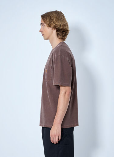 LN-CC® - Carhartt WIP: Loose Pocket T-Shirt - Brown Carhartt WIP Loose Pocket T-Shirt Brown wip0365007