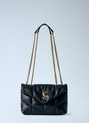 Saint Laurent Toy Puffer Shoulder Bag Black sla0265127