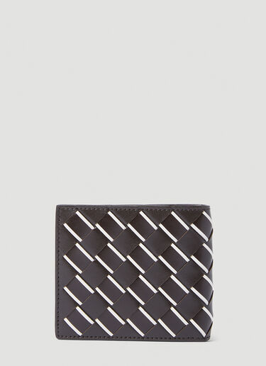 Bottega Veneta Intrecciato Bi-Fold Wallet Black bov0155035