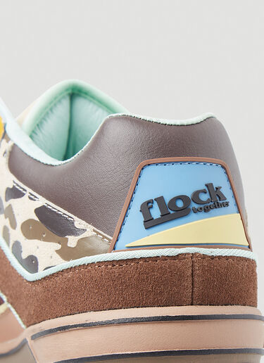 Fila x Flock Together Kingfisher Trailblazer Sneakers Brown fft0346003